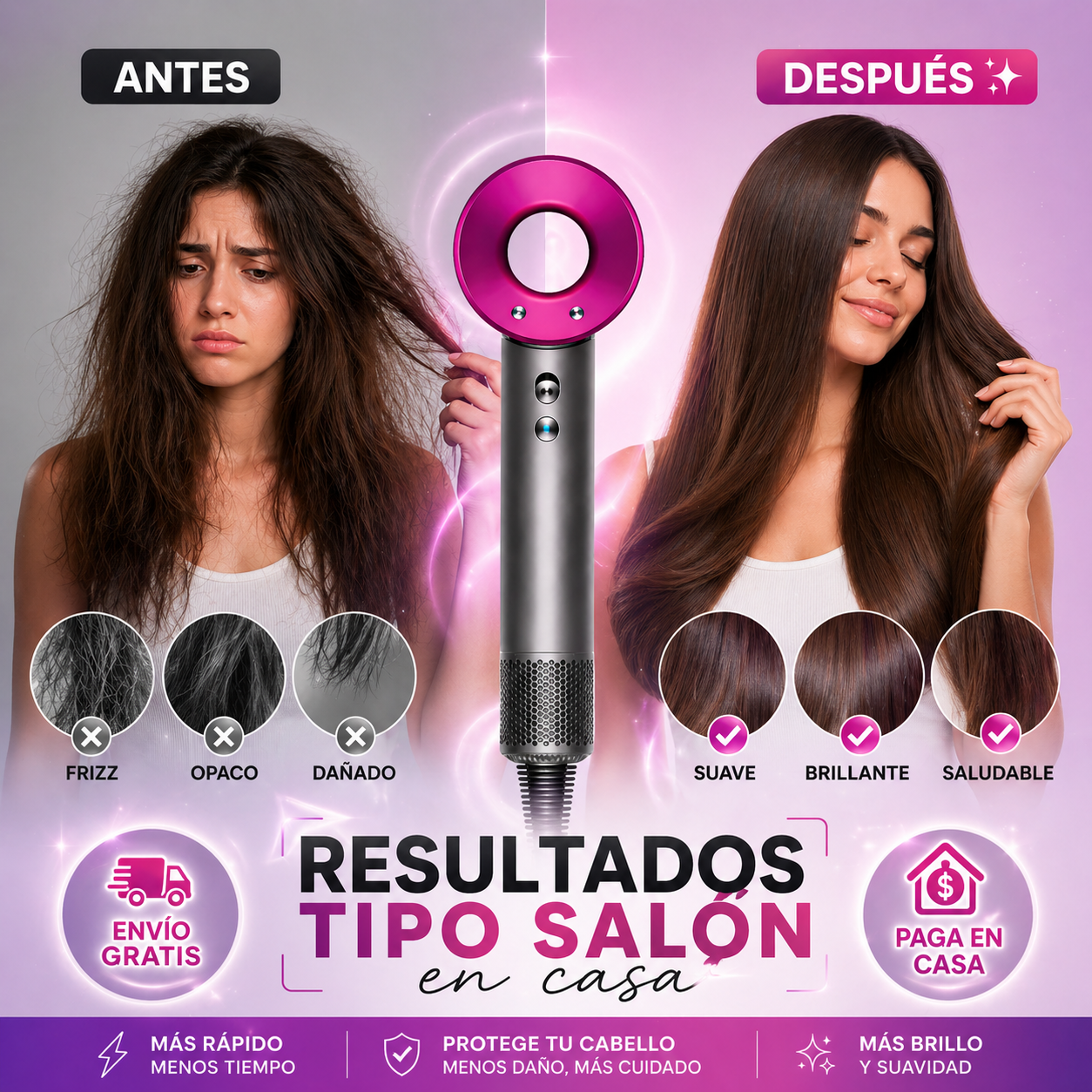 Secador de cabello Profesional Supersónico®